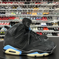 Nike Air Jordan 6 Retro UNC Black Blue 384664-006 Men's Size 10