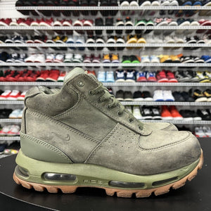 Nike Air Max Goadome ACG 2015 Army Olive Suede 599474-300 Mens Size 8