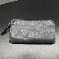 Jessica Simpson Wristlet Wallet Black/Grey Zip And Button Closure - Hype Stew Sneakers Detroit