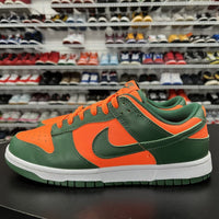 Nike Dunk Low Miami Hurricanes DD1391 300 Men's Size 9