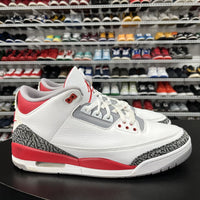 Nike Air Jordan 3 Retro Fire Red 2022 DN3707-160 Men's Size 13 No Insoles