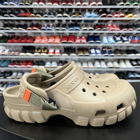 Crocs Khaki Brown Offroad Slipper Clogs Slip-On Shoes Men's Size 7