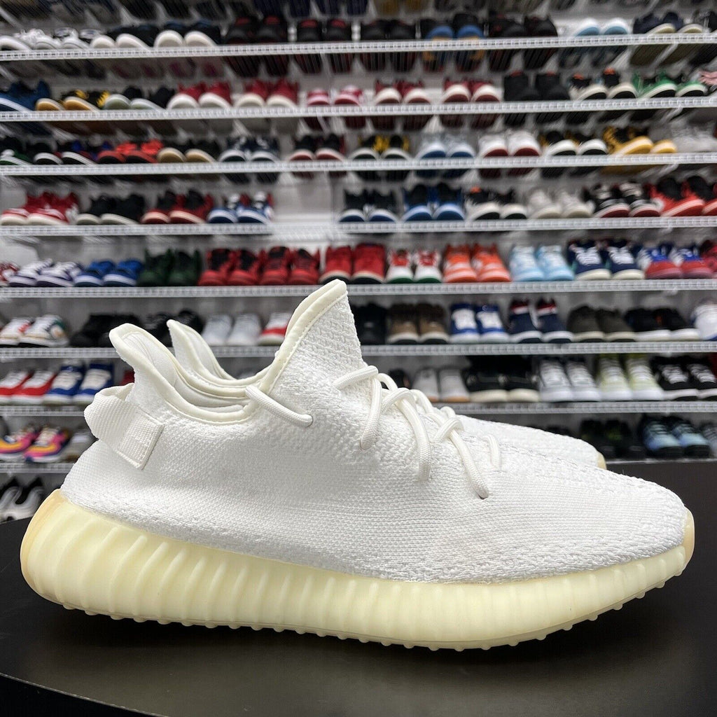 Adidas Yeezy Boost 350 V2 Low Cream White CP9366 Men's Size 12 - Hype Stew Sneakers Detroit