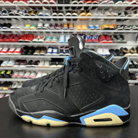 Nike Air Jordan 6 Retro UNC Black Blue 384664-006 Men's Size 10