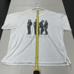 Vintage 2000s Y2K The Beatles Abbey Road White Shirt Size XL - Hype Stew Sneakers Detroit
