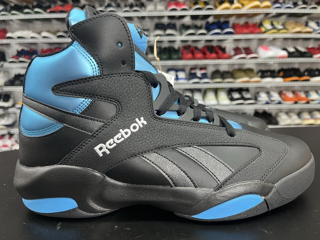 Reebok Shaq Attaq Pump OG Black Azure Shaquille O'Neal Basketball Men's Size 12 - Hype Stew Sneakers Detroit