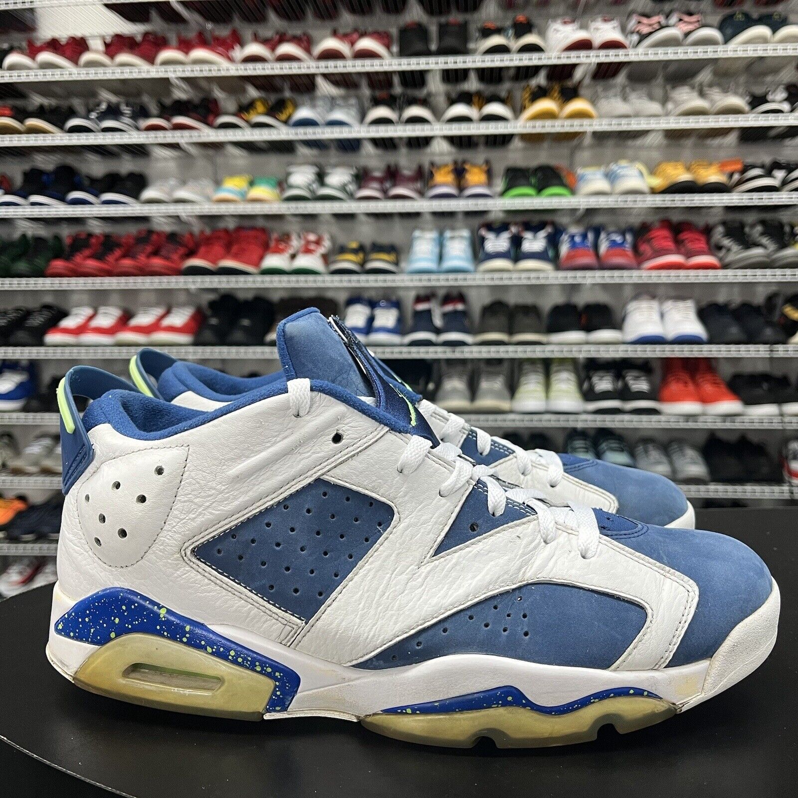 Jordan 6 low seahawks for sale on sale