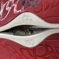 Christian Louboutin Flat Python Sneaker Mens Size US 8 EUR 41