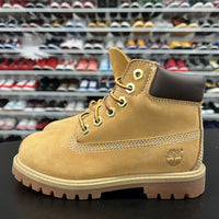 Timberland Classic Toddler 6 Inch Waterproof Wheat Nubuck Boot 12809 Size 11 - Hype Stew Sneakers Detroit