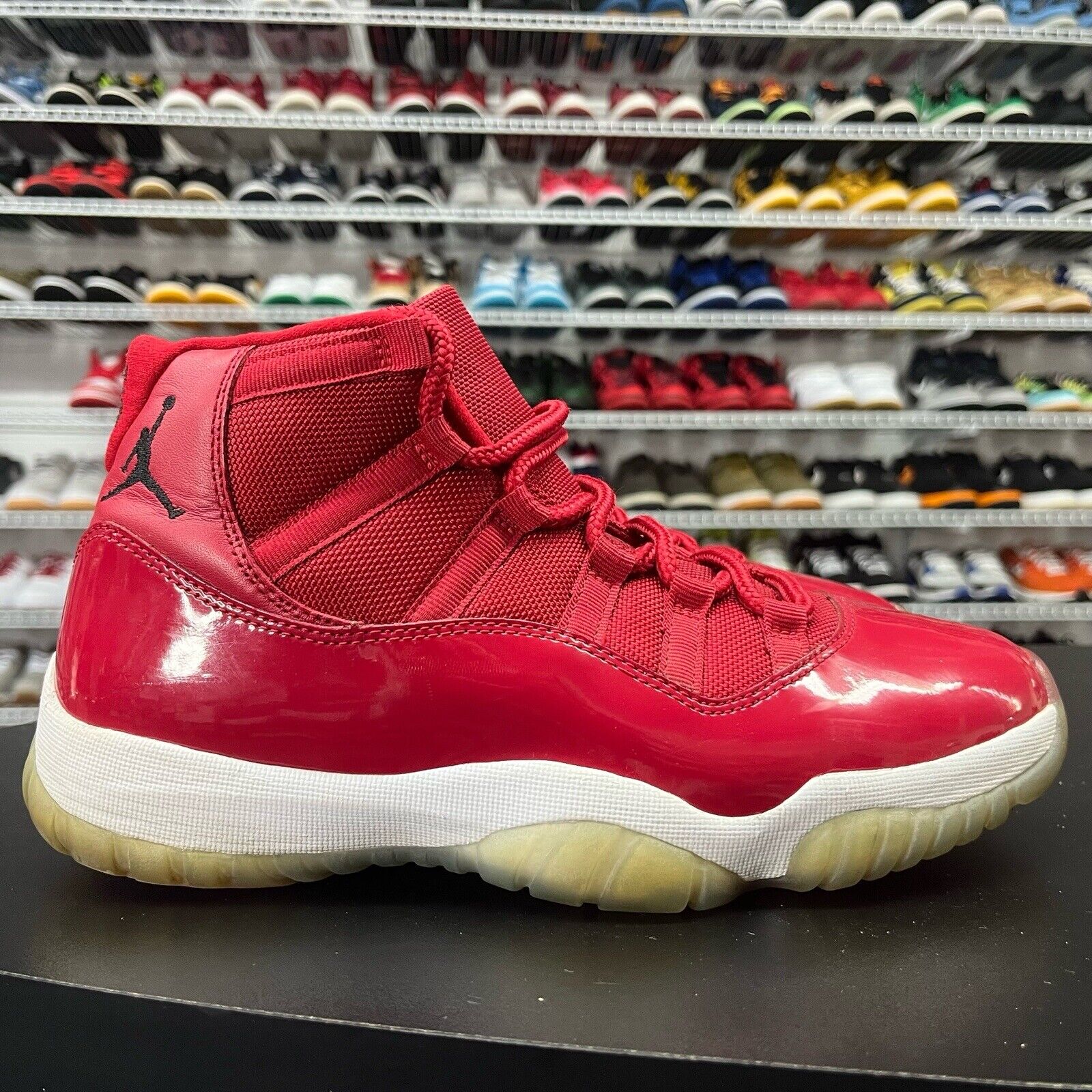 Jordan retro 11 red win like 96 hotsell