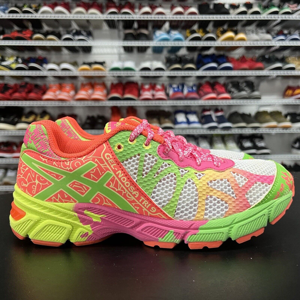 Asics Women's Running Shoes Gel Noosa Tri 9 Multi Color C401N Size 5 - Hype Stew Sneakers Detroit