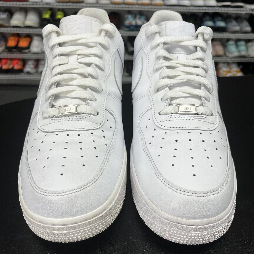 Nike Air Force 1 Low '07 White (CW2288-111) Men Size 14 No Insoles - Hype Stew Sneakers Detroit