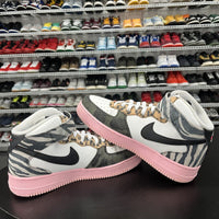 Nike Wmns Air Force 1 '07 Mid Tunnel Walk DZ4841-100 Women's Size 9.5 No Insoles