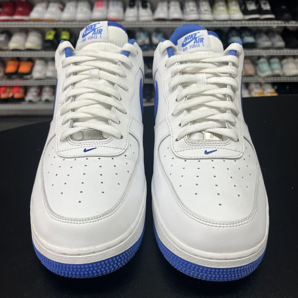 New Nike Air Force 1 Low '07 Medium Blue DH7561-104 Men's Size 14 - Hype Stew Sneakers Detroit