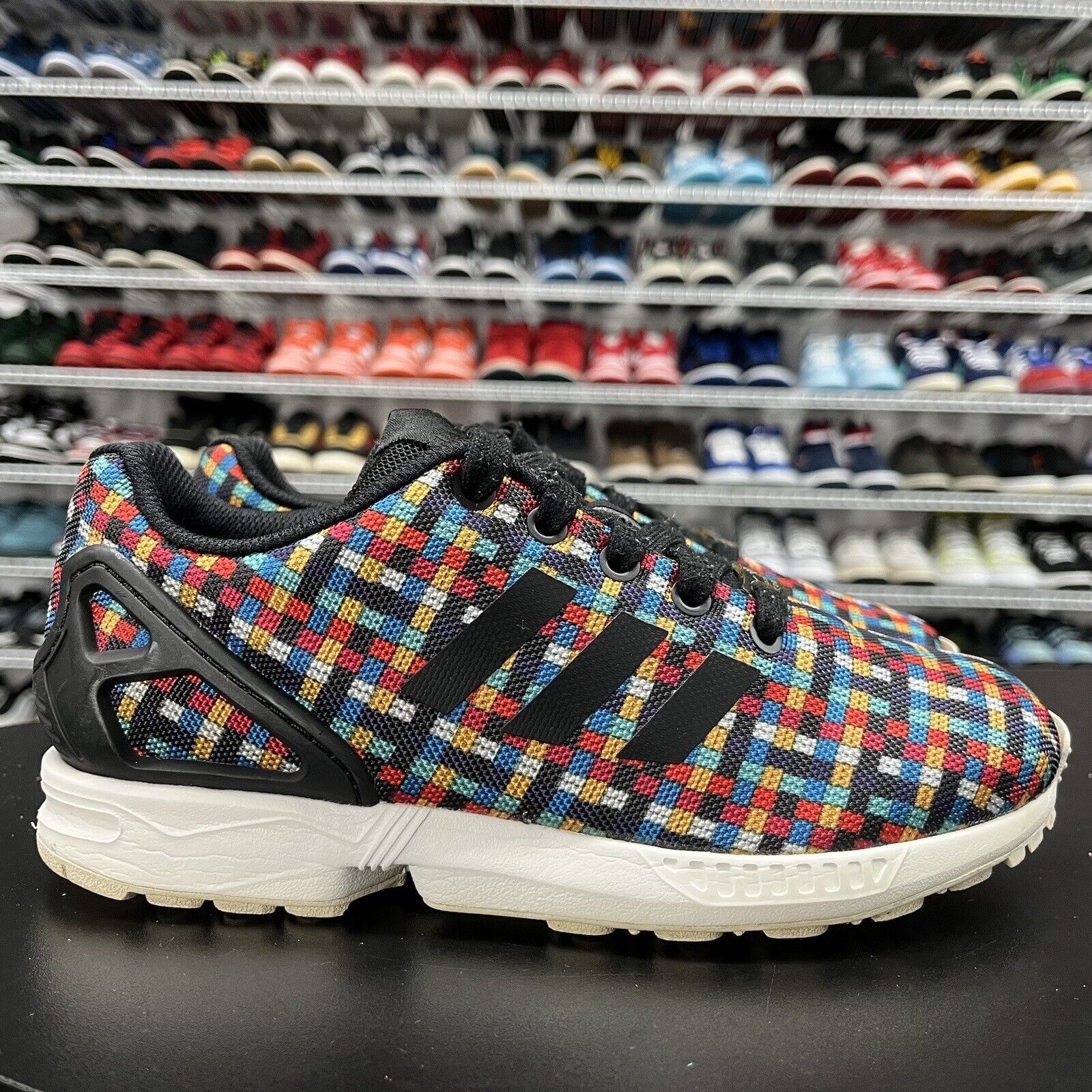Adidas Zx Flux Torsion Running Shoes Rainbow S77907 Size Hype