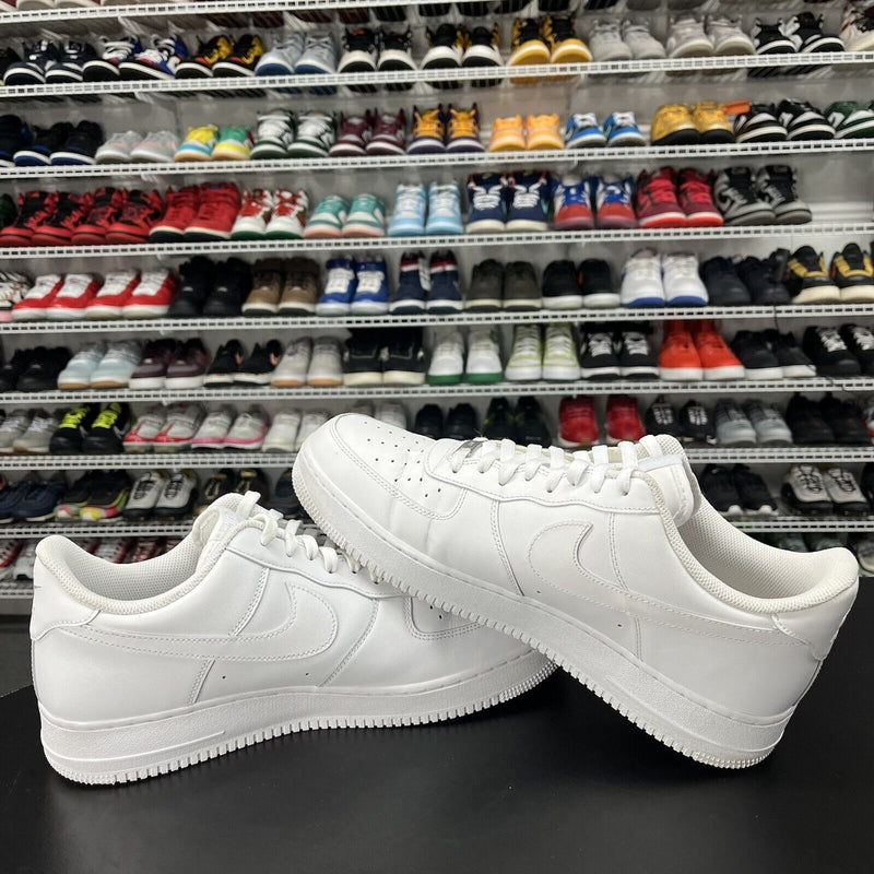 Nike Air Force 1 Low '07 White 315122-111 Men's Size 14 Missing Insole