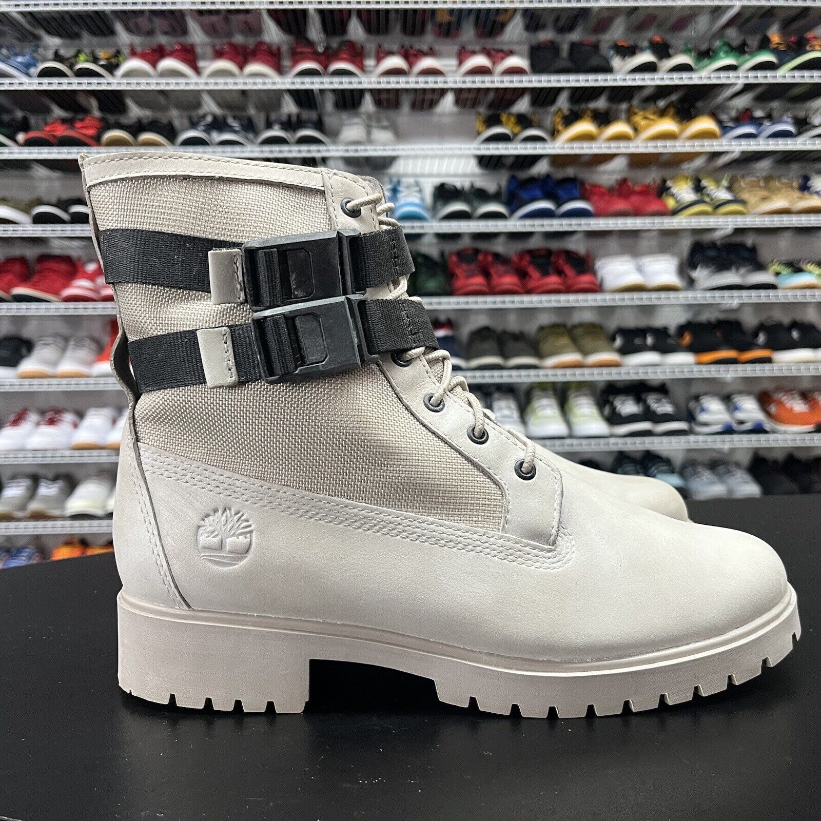 Timberland Jayne Waterproof Double Buckle Women's Boot Light Taupe