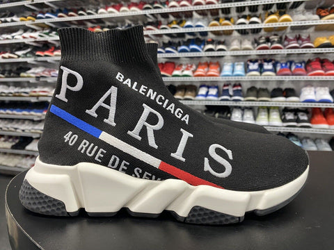 Balenciaga Paris Speed Trainer Shoes Limited Men's Size 6 US 39 Euro