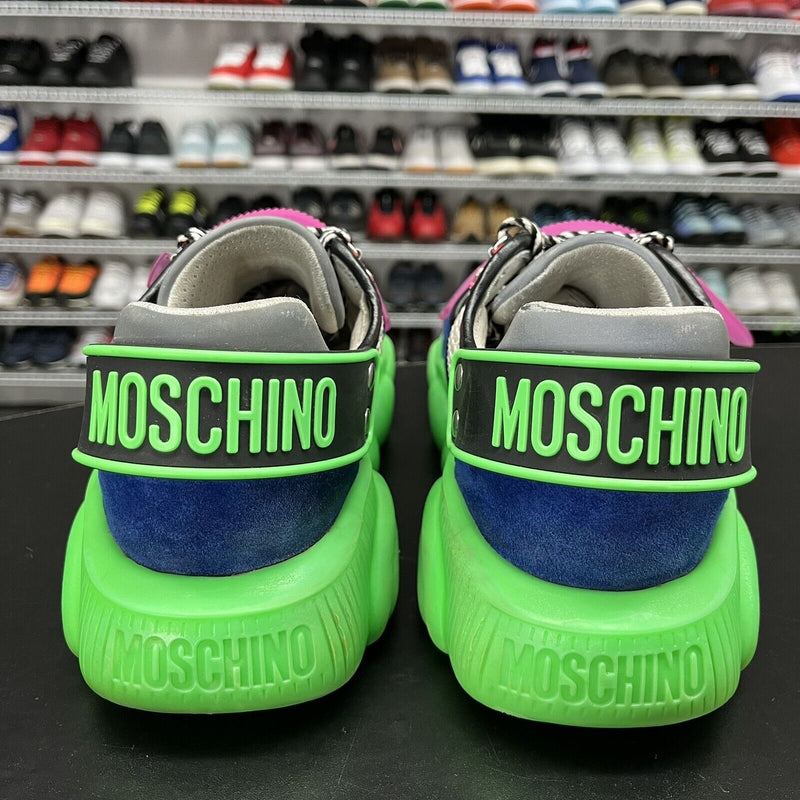 Moschino Couture Unisex Teddy Shoes Sneakers Trainers Sneakers Size 43 US 9 - Hype Stew Sneakers Detroit
