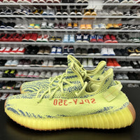 Adidas Yeezy Boost 350 V2 Low Semi Frozen Yellow B37572 Mens Size 11 No Insoles