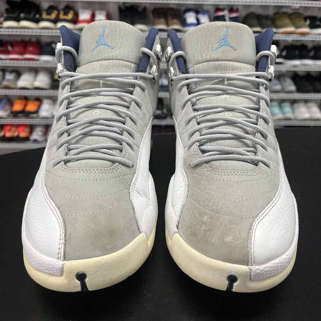 Nike Air Jordan 12 Retro University Blue Wolf Grey 130690-007 Men's Size 12 - Hype Stew Sneakers Detroit