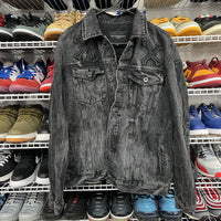 Rare CULT of INDIVIDUALITY Black Denim Bones Pants And Jacket Set Size M/34x33 - Hype Stew Sneakers Detroit