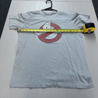 Vintage 2000s Ghost Busters T-Shirt Med Gray Super Soft Thin - Hype Stew Sneakers Detroit