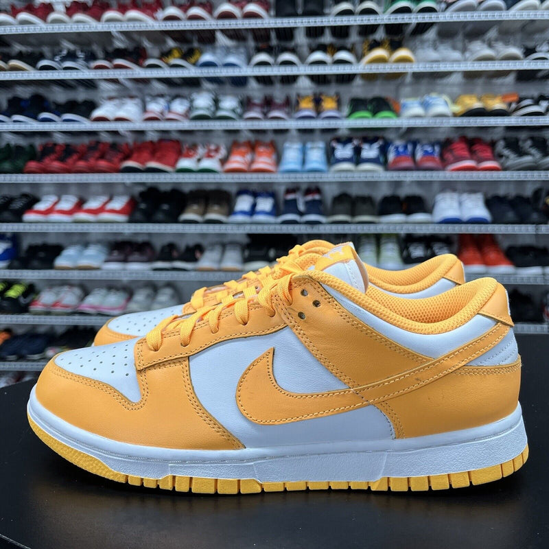 Nike Dunk Low Laser Orange / White DD1503-800 Women's Size 9.5