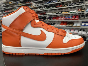 Nike Dunk High Syracuse Orange White 2021 DD1399-101 Men's Size 10 - Hype Stew Sneakers Detroit