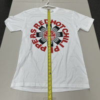 Red Hot Chilli Peppers Band Tee Tshirt Size M White - Hype Stew Sneakers Detroit