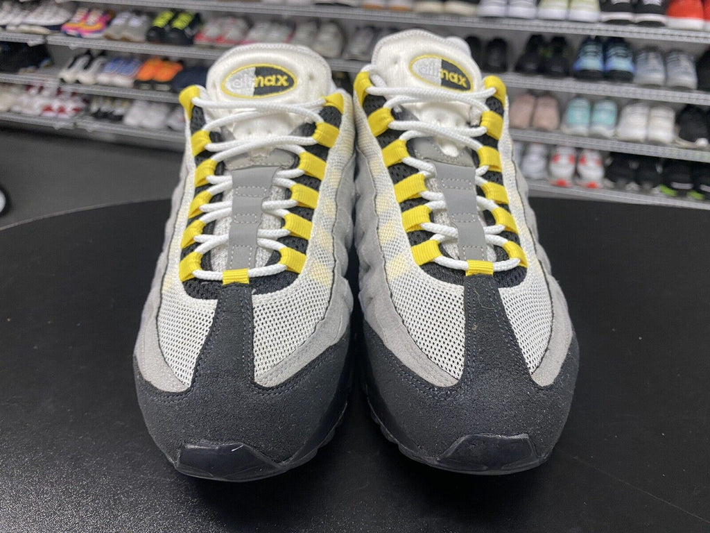 Nike Air Max 95 Tour Yellow Grey 609048-105 Men's Size 9 - Hype Stew Sneakers Detroit