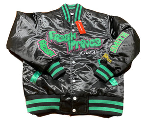 Headgear Classics Men's Fresh Prince Satin Jacket Black Size Small - Hype Stew Sneakers Detroit