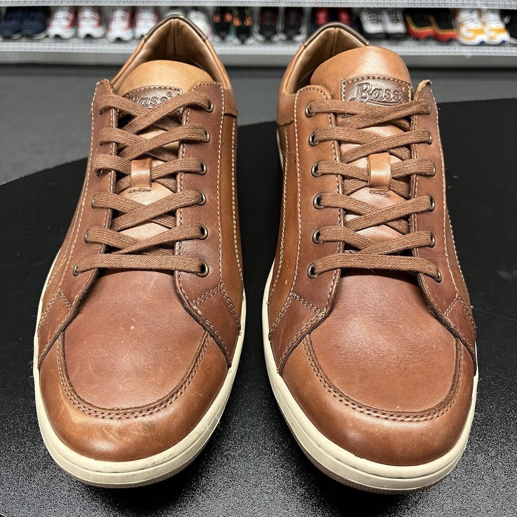 GH Bass Co Landon Cognac Dress Shoe 0403-1053-241 Men's Size 12 - Hype Stew Sneakers Detroit