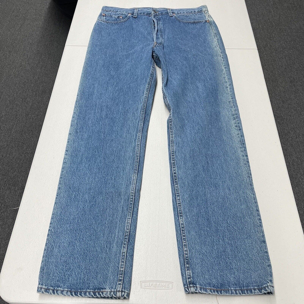 Levi's Men's 501 Original Instant Old Jeans Straight Leg Button Fly 38x34 - Hype Stew Sneakers Detroit