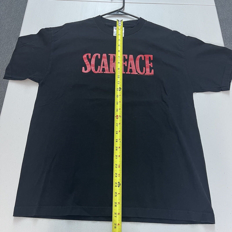 Vtg 2003 Rare Scarface Tshirt DVD Release Date On Back Sz L - Hype Stew Sneakers Detroit