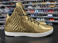 Nike LeBron 11 NSW Lifestyle QS BHM Metallic Gold 649396-700 Men's Size 10.5 - Hype Stew Sneakers Detroit