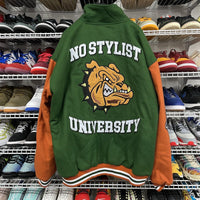 No Stylist Chicago Rare Streetwear No Stylist University Letterman Jacket 2XL - Hype Stew Sneakers Detroit