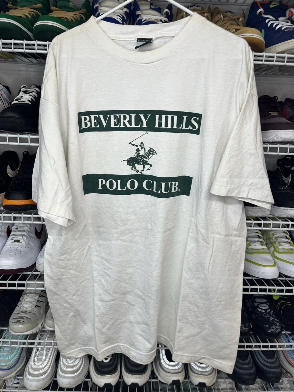 Vintage Beverly Hills Polo Club Bootleg Tshirt XXL - Hype Stew Sneakers Detroit