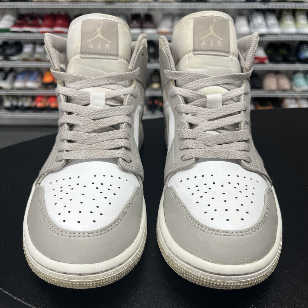 Nike Jordan 1 Mid Linen 554724-082 Men's Size 8 - Hype Stew Sneakers Detroit