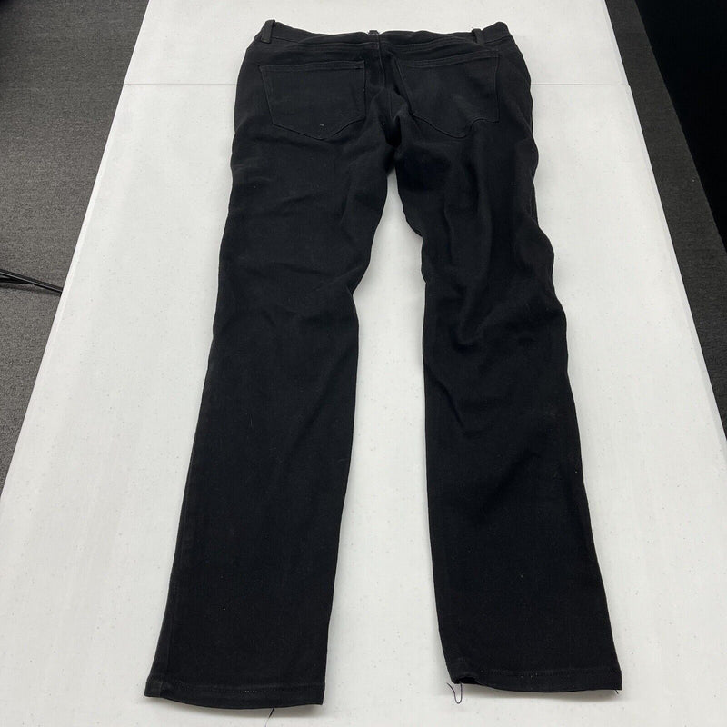 Trestle Supply Co Men's Jeans Black Slim Stretch Distressed Knee Measure Size 30 - Hype Stew Sneakers Detroit