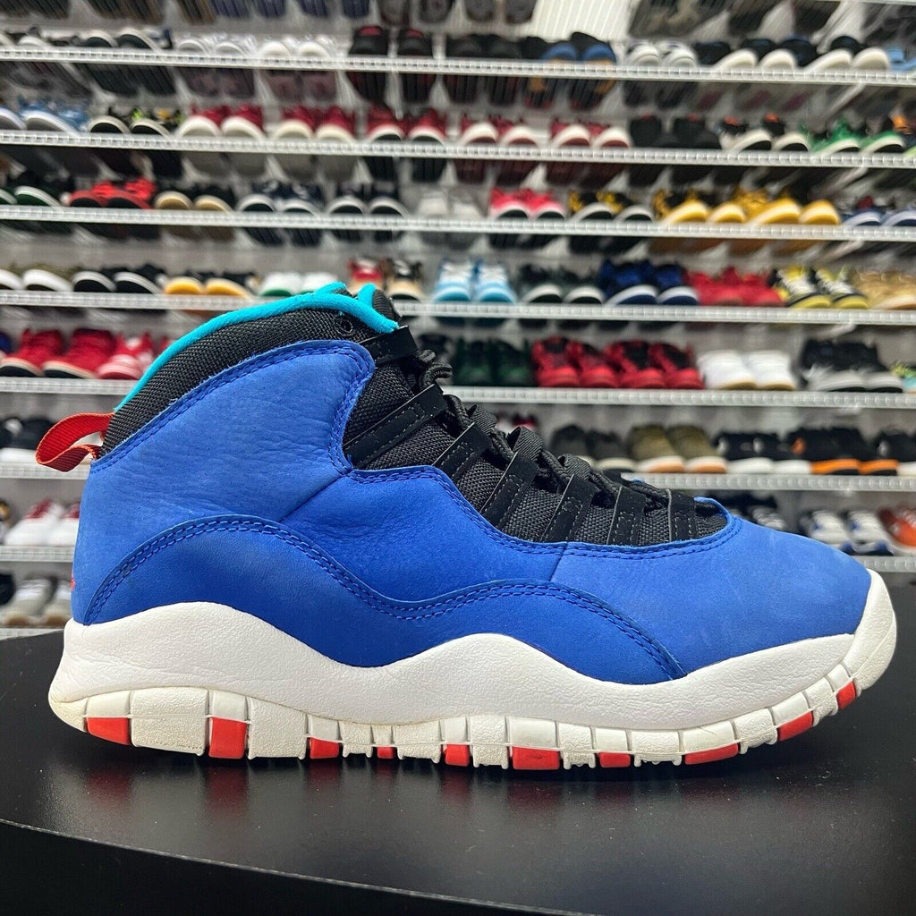 Nike Jordan 10 X Retro Tinker Racer Blue Sneakers Men's Sz 8 310805-408 - Hype Stew Sneakers Detroit