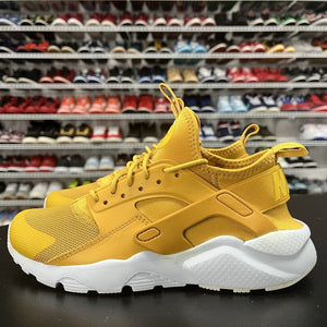 Nike Air Huarache Run Ultra Mineral Yellow White 847569-700 Size 6Y - Hype Stew Sneakers Detroit
