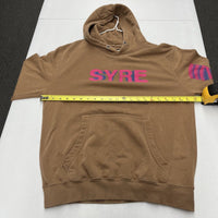 MSFTS REP Jaden Smith SYRE Beautiful Confusion Brown Tour Hoodie Mens Size M