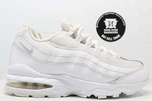 Nike Air Max 95 Recraft Triple White (GS) Size 6 Women's Size 7.5 - Hype Stew Sneakers Detroit