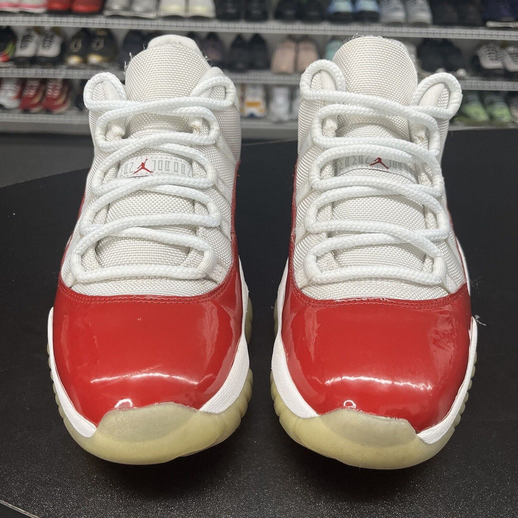 Nike Air Jordan 11 Retro Low ƒ??Cherryƒ?� 2016 528895-102 Men's Size 10 - Hype Stew Sneakers Detroit