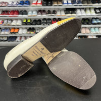 Etienne Aigner Beige & Yellow Cap Toe Low Heel Pump Shoes Size 7 M - Hype Stew Sneakers Detroit