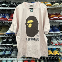 Rare Authentic A Bathing Ape Bape By Bathing Ape T Shirt Pink Size 3XL - Hype Stew Sneakers Detroit