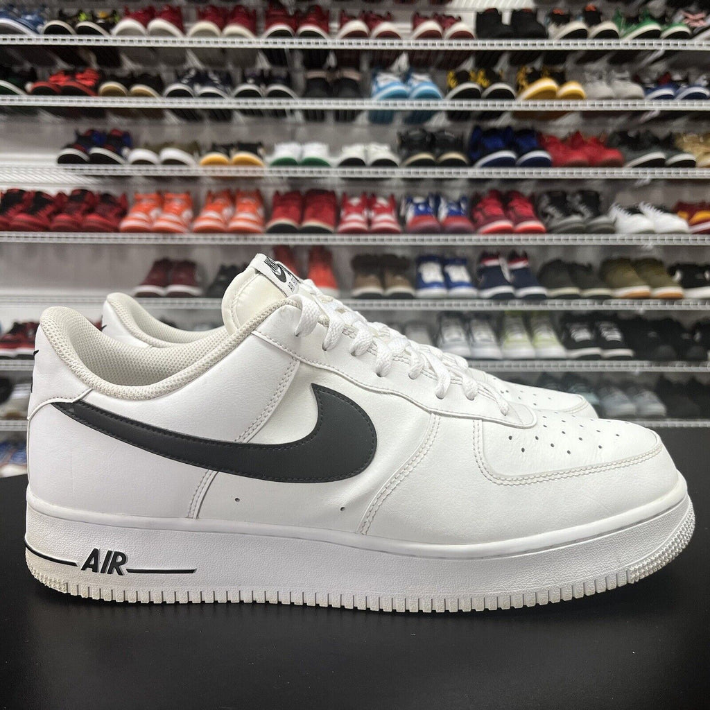 Nike Air Force 1 '07 Low White Black CJ0952-100 Men's Size 14 Missing An Insole - Hype Stew Sneakers Detroit