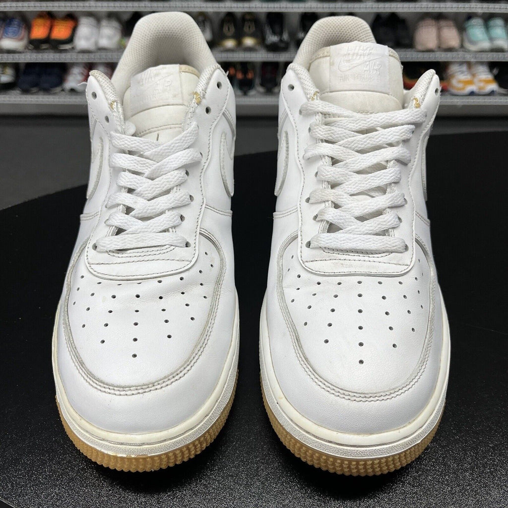 Nike Air Force 1 Low White Gum DJ2739-100 Men's Size 10.5 - Hype Stew Sneakers Detroit