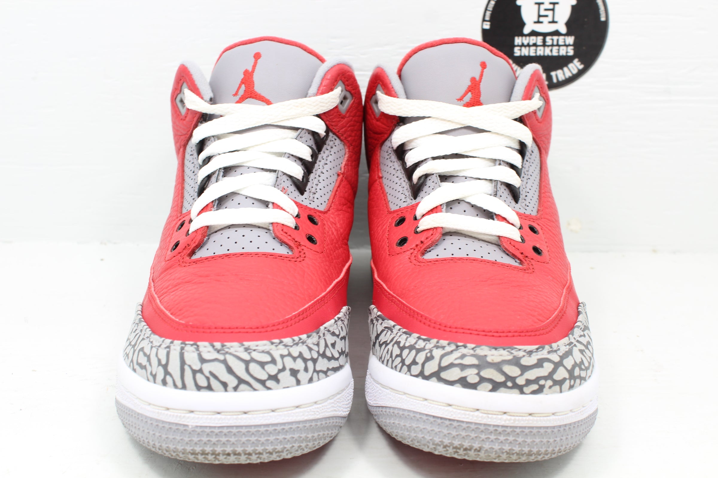 Nike Air Jordan 3 Unite Fire Red (GS) | Hype Stew Sneakers Detroit
